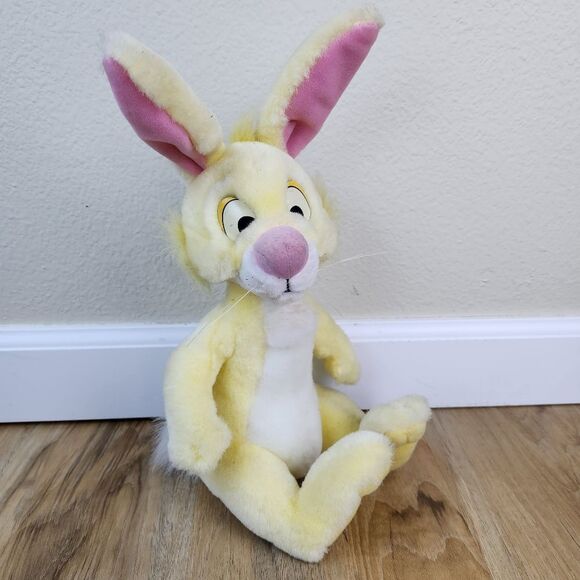 🎵Vintage Disney Winnie The Pooh 12" Rabbit Plush - Picture 1 of 11